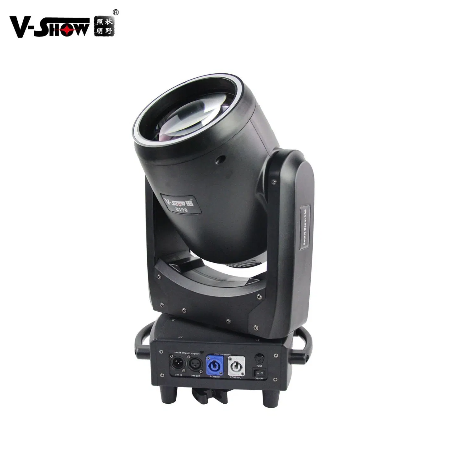 V-Show B198 LED Stage Light with Halo Effect and Moving Head Beam