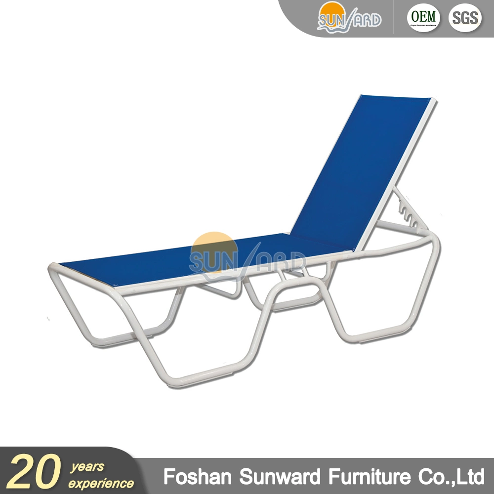 Modern Outdoor Patio Aluminum Hotel Resort Project Furniture Pool Chaise Lounge