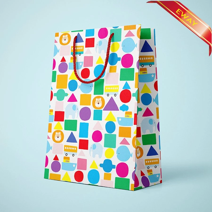 Luxury Paper Shopping Bag Kraft Paper Gift Promotional Bag