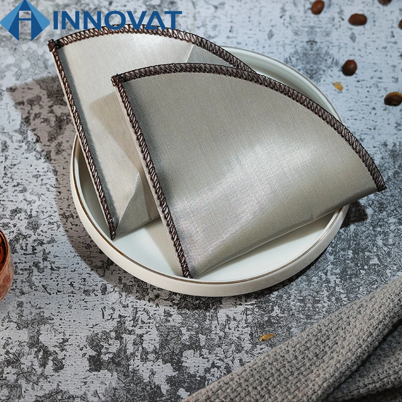 Wholesale/Supplier 1-2 Cup Cone Stainless Steel Pour Over Slow Drip Coffee Filter Best Selling Long-Time Mesh Pipe SS304 Stainless Steel Cold Brew Basket Coffee Filter