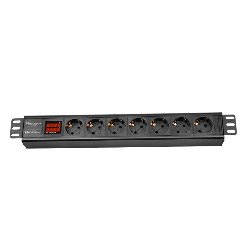 Germany Standard Server Rack Cabinet Data Center Network PDU with Sockets