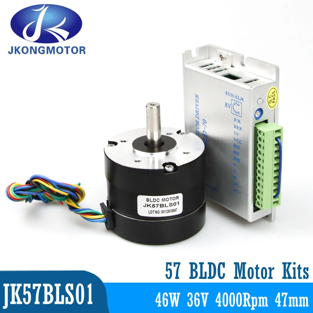 57mm Jk57bls 36V 4000rpm Inrunner Brushless DC Motor 3D Printed Brushless DC Motor