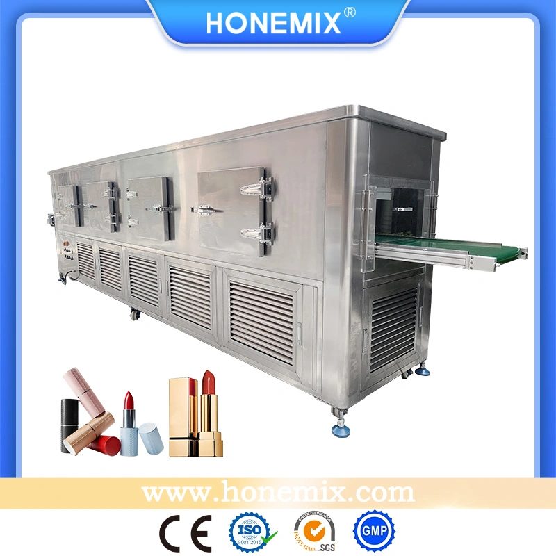 Hone Custom Body Hair Wax Cooling Tunnel/ Cosmetic Products Cooling Platform/ Bottle Freezing Tunnel Equipment