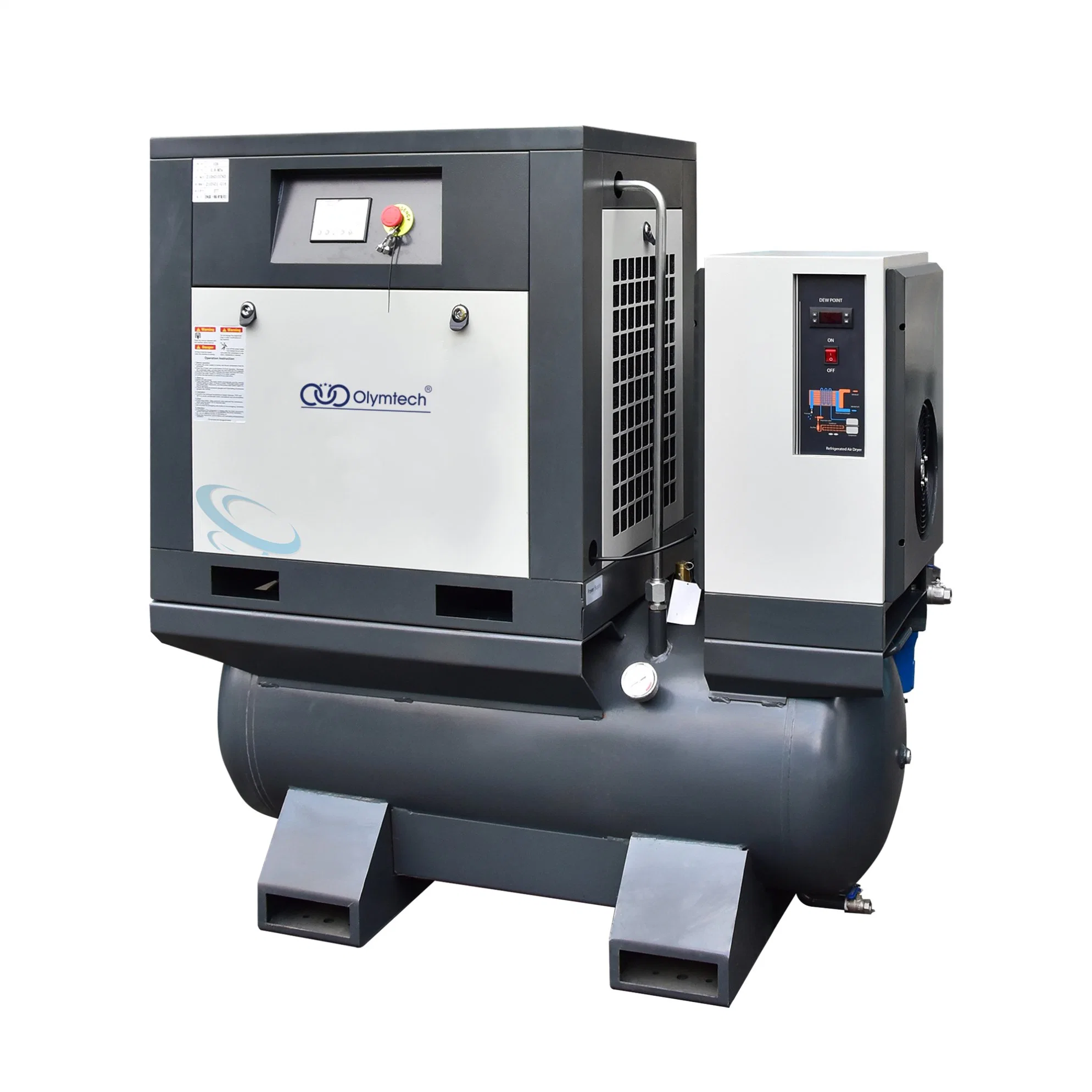 Olymtech 8bar 7.5Kw 4NO1 Velocidade Fixa Ccompressor Ar Acessórios