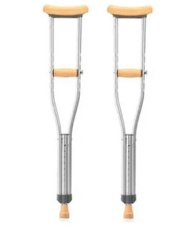 Crutch médico da liga de alumínio OEM ODM, bastões personalizados para caminhadas nas axilas