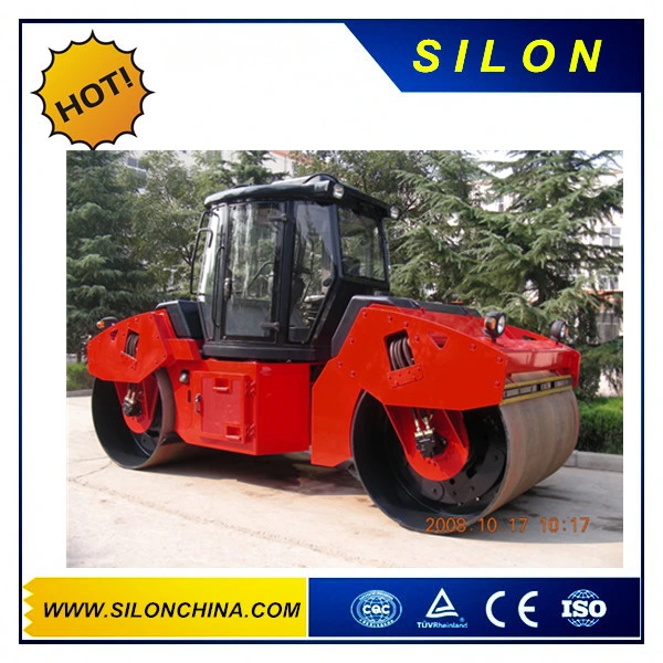 La marca china 14ton de doble tambor Rodillo Vibratorio hidráulico (LTC214)