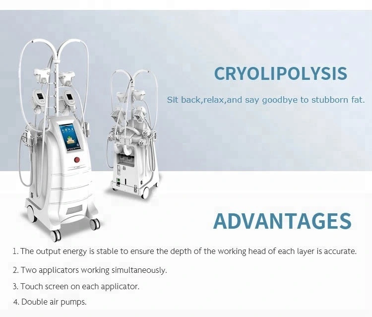 Cool Technology Fat Freezing Machine, Cryolipolysis Machine 5 Handles for Double Chin