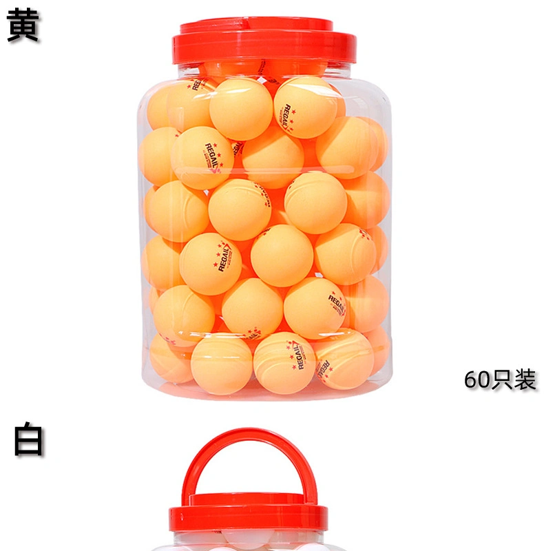 Training 3 Star Table Tennis Balls 60 Pack Regulation Bulk Ping Pong Balls