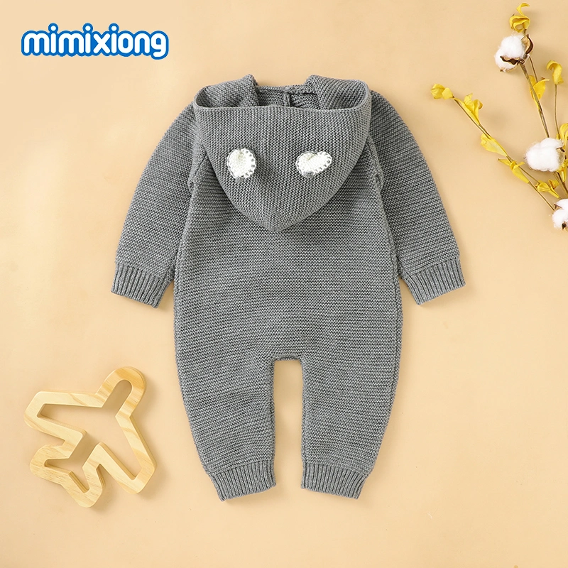 Fast Shipping Knitted Newborn Baby Rompers Clothing Wear Babies Clothes Products