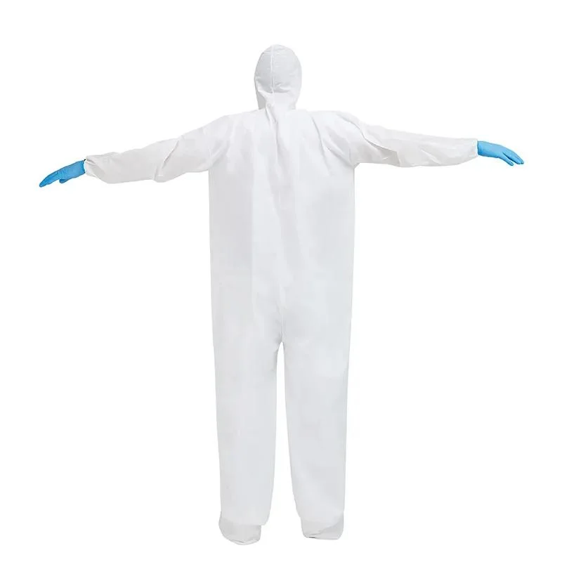 Hospital Disposable Waterproof Security Overalls Protection Suit Medical PPE Coverall