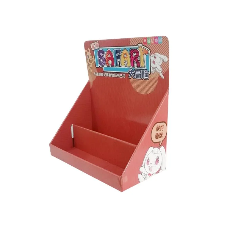 Customized Offset Printing Paper Gift Packaging Display Box for Stationery/Pens Display Stand