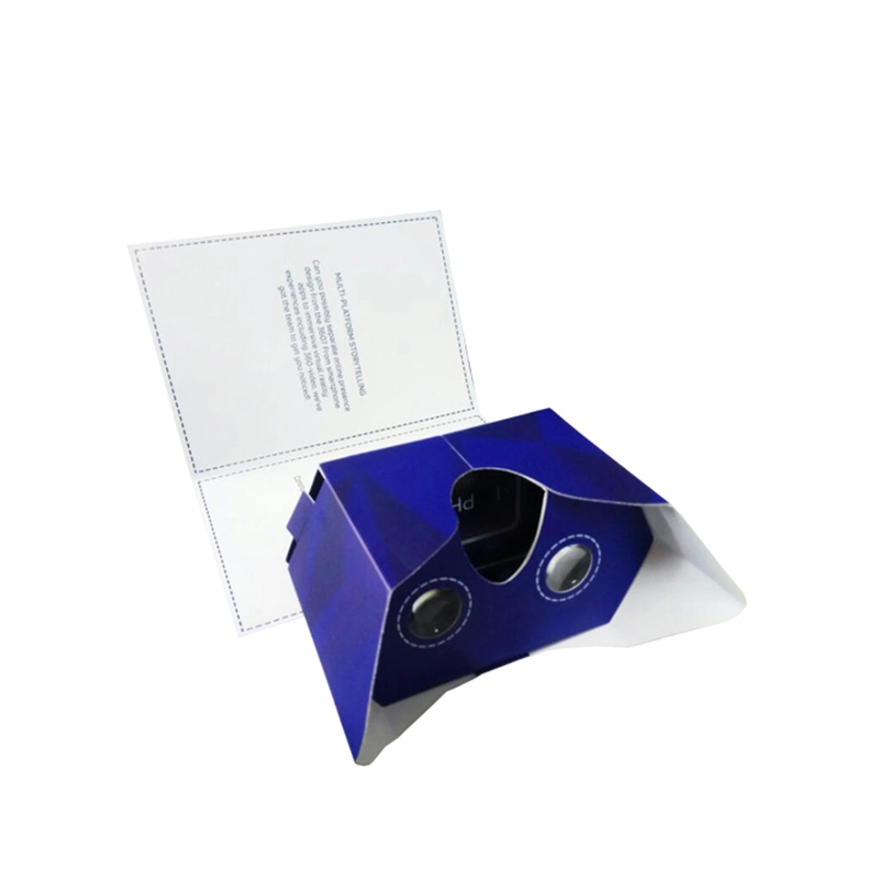 2022 micro-casques Google carton Game VR 3D Virtual Reality Lunettes vidéo Brochure carton lunettes Google VR