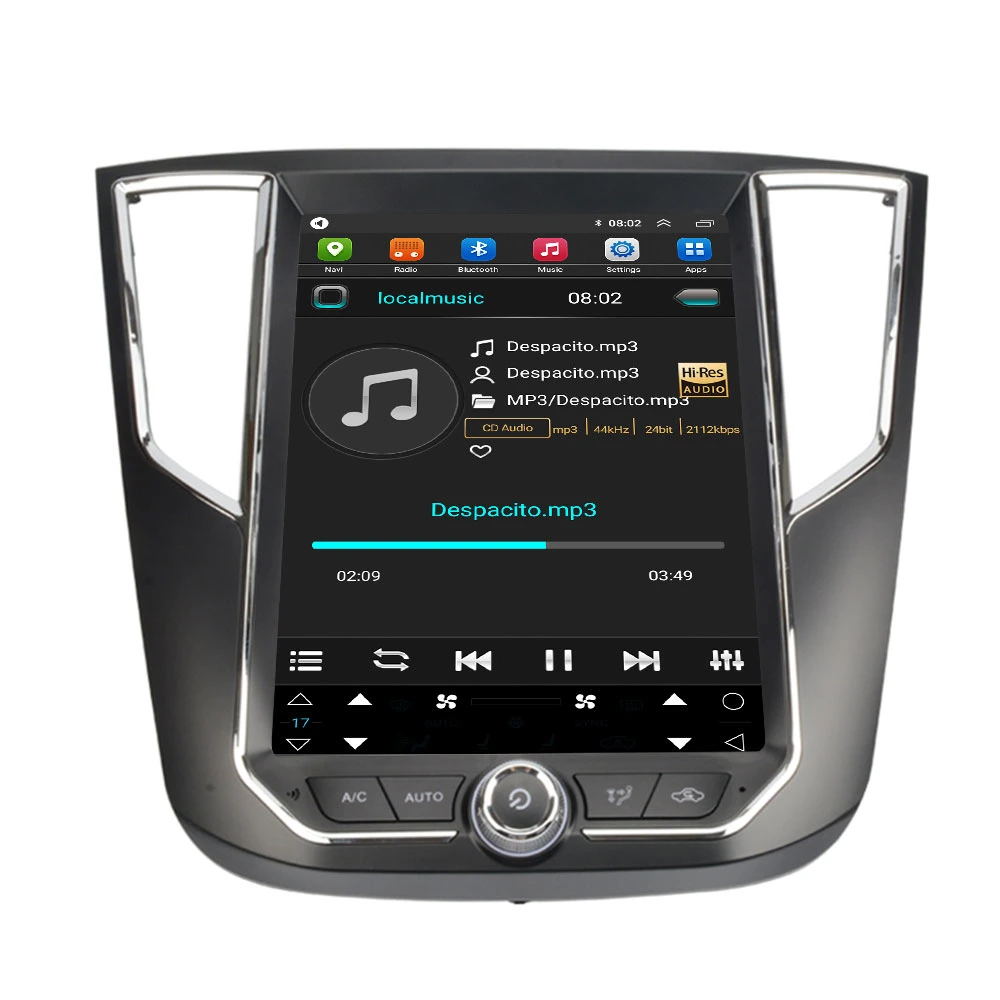 Pantalla táctil de alta resolución de radio para coche de audio Android para Zotye SR7 2016 2+32GB Reproductor de Juego de coche inalámbrico con GPS