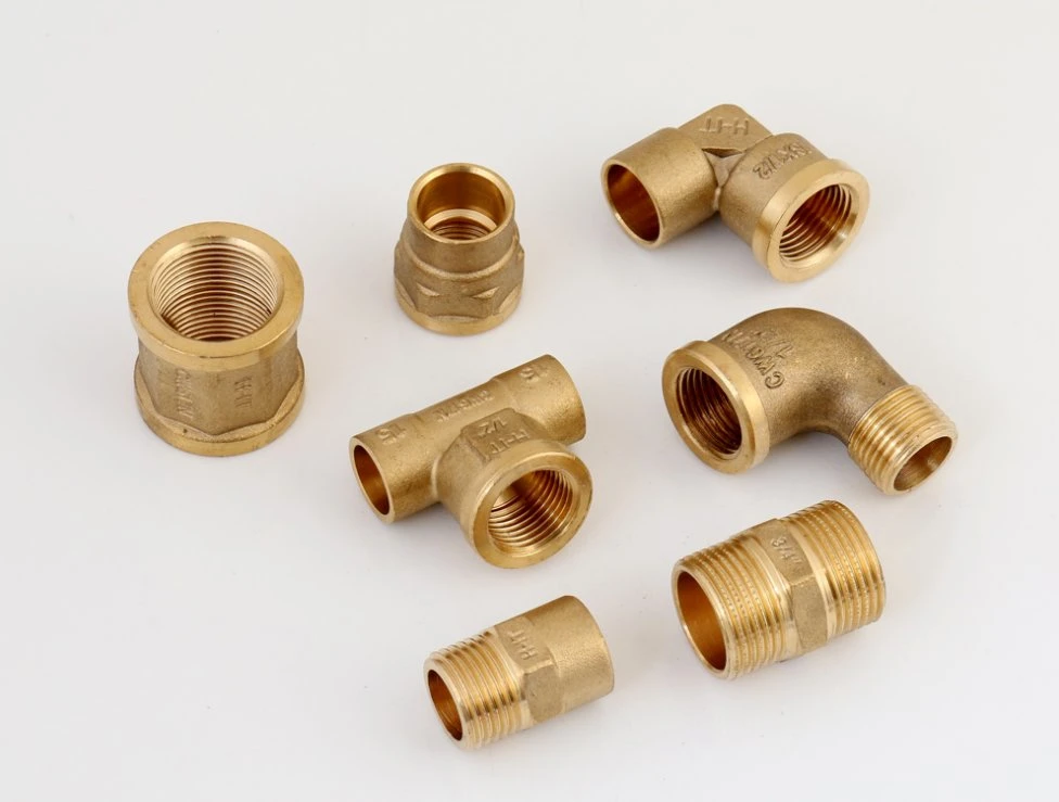 Facctory Direct Extension Brass Fitting Male / Female Thread Pipe Nipple Connector Adapte Forged Screw Adapter Socket Nipple Brass Pipe Fitting