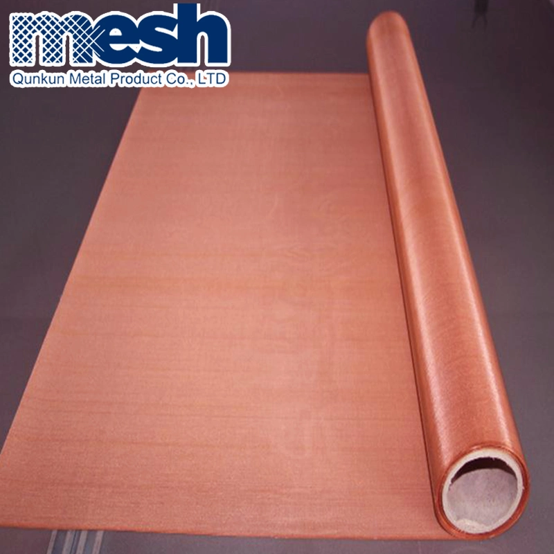 Weaving Red Copper Wire Mesh Filter for Wine Distiller