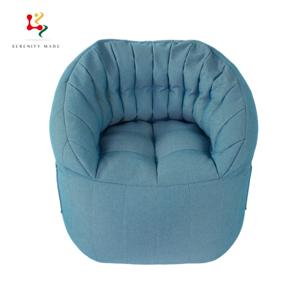 Home Hotel Leisure Furniture Fabric with Plastic Stuffing Inside Soft and Comfortable Lounge Chair