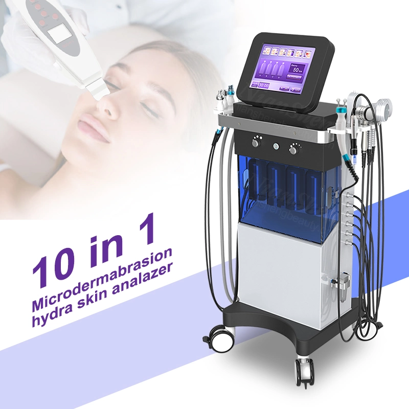 Neue Hautpflege Micro Oxygen 10 in 1 Hydro Facial Beauty Machine