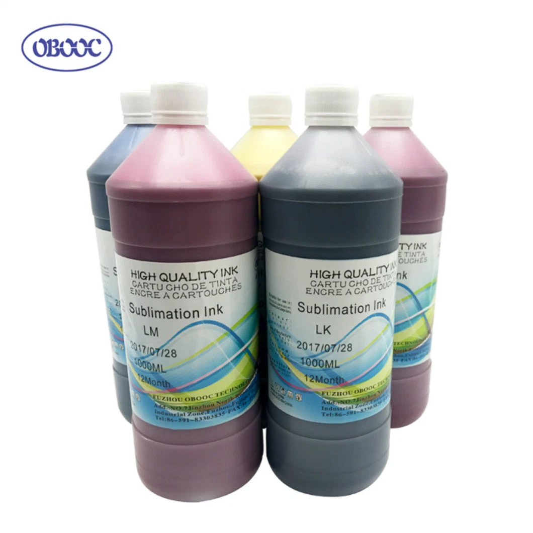 Dye Digital Textile Printing Sublimation Ink for Epson Dx5/Dx7/5113