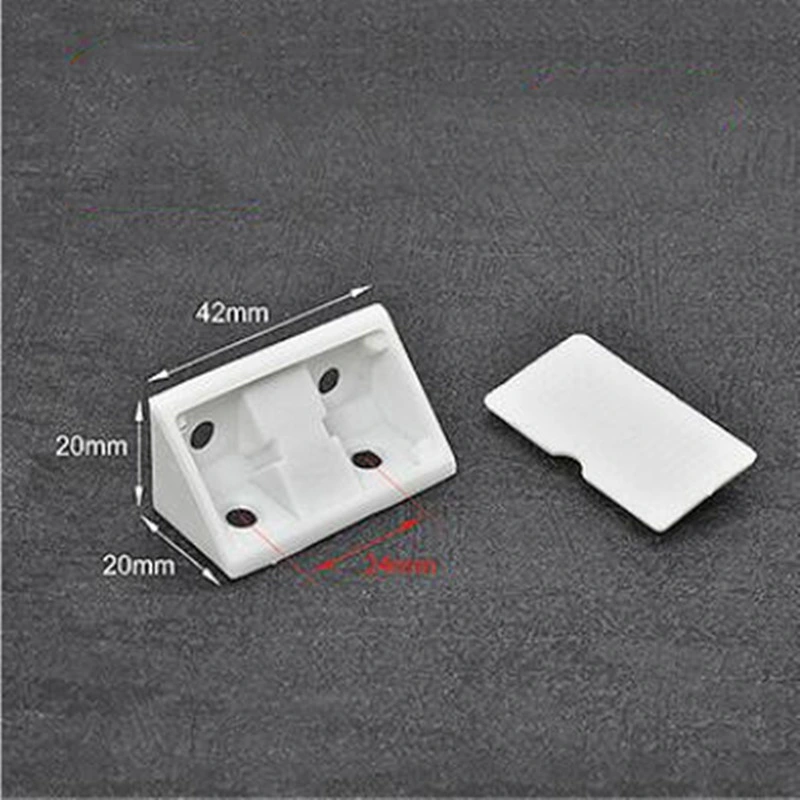 China Low Cost Plastic Corner Blocks Cabinet Accessorries Furniture Feet