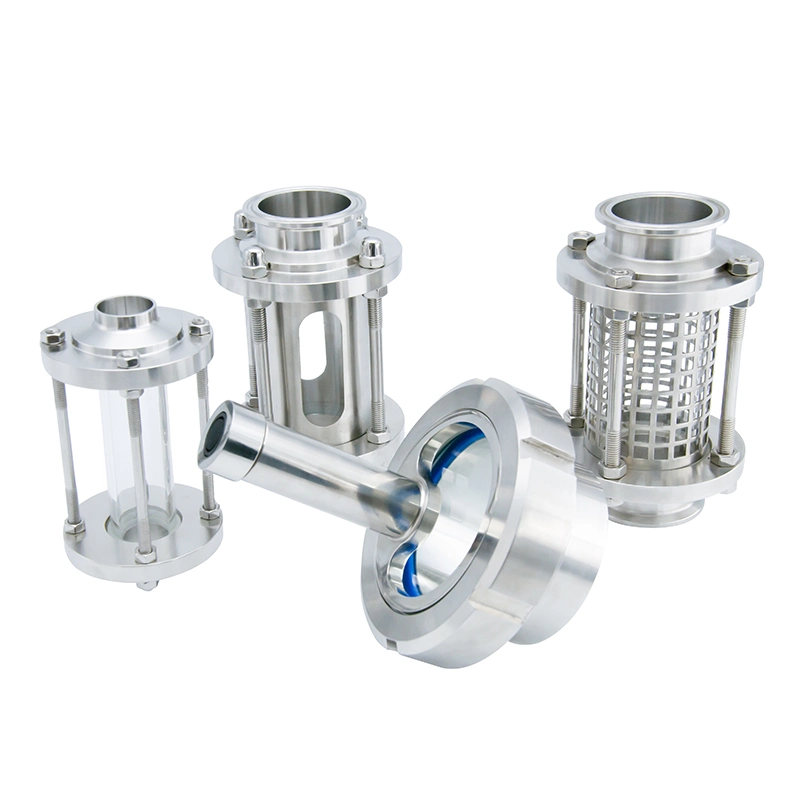 Sanitary Valve Stainless Steel Valve Pneumatic Butterfly/Ball/Check/Diaphragm/Divert Seat/Sampling /Sight Glass/Mixproof Valve