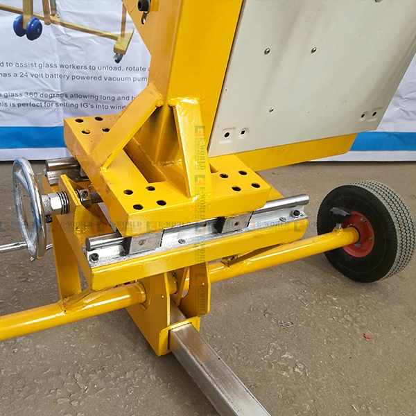 Automatic Electrical Vacuum Sucker Curved Glass Lifting Equipment