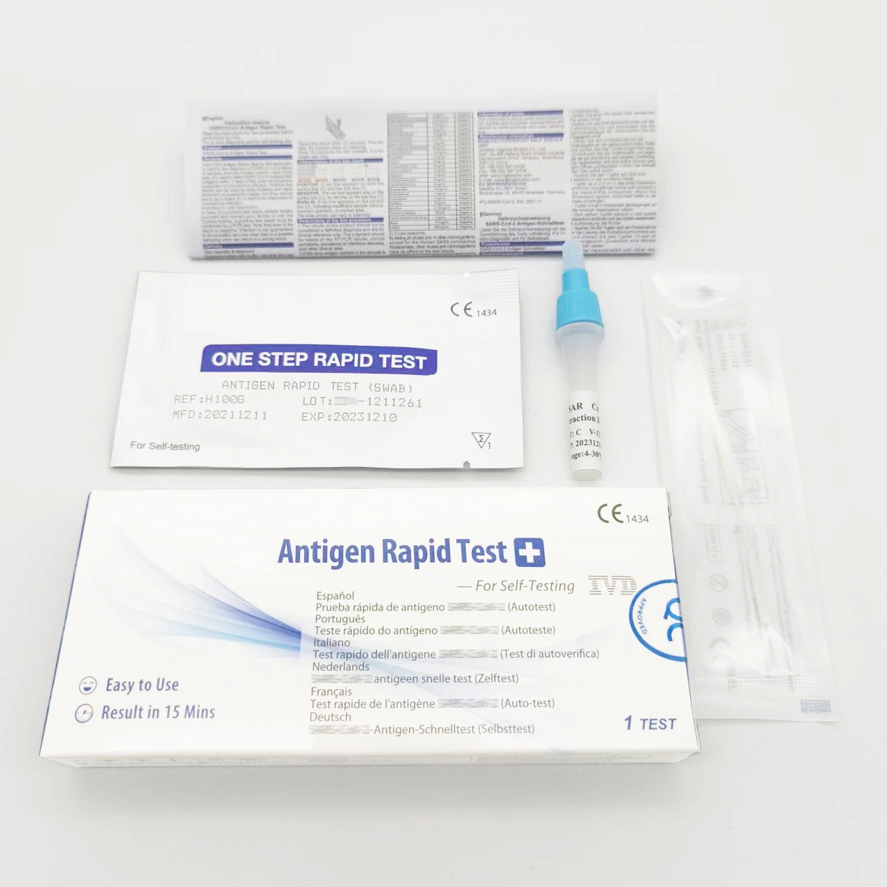 Hot Sale Antigen Rapid Detection Kit Self Testing at Home Cheaper Price and Transportation Cost Made in China