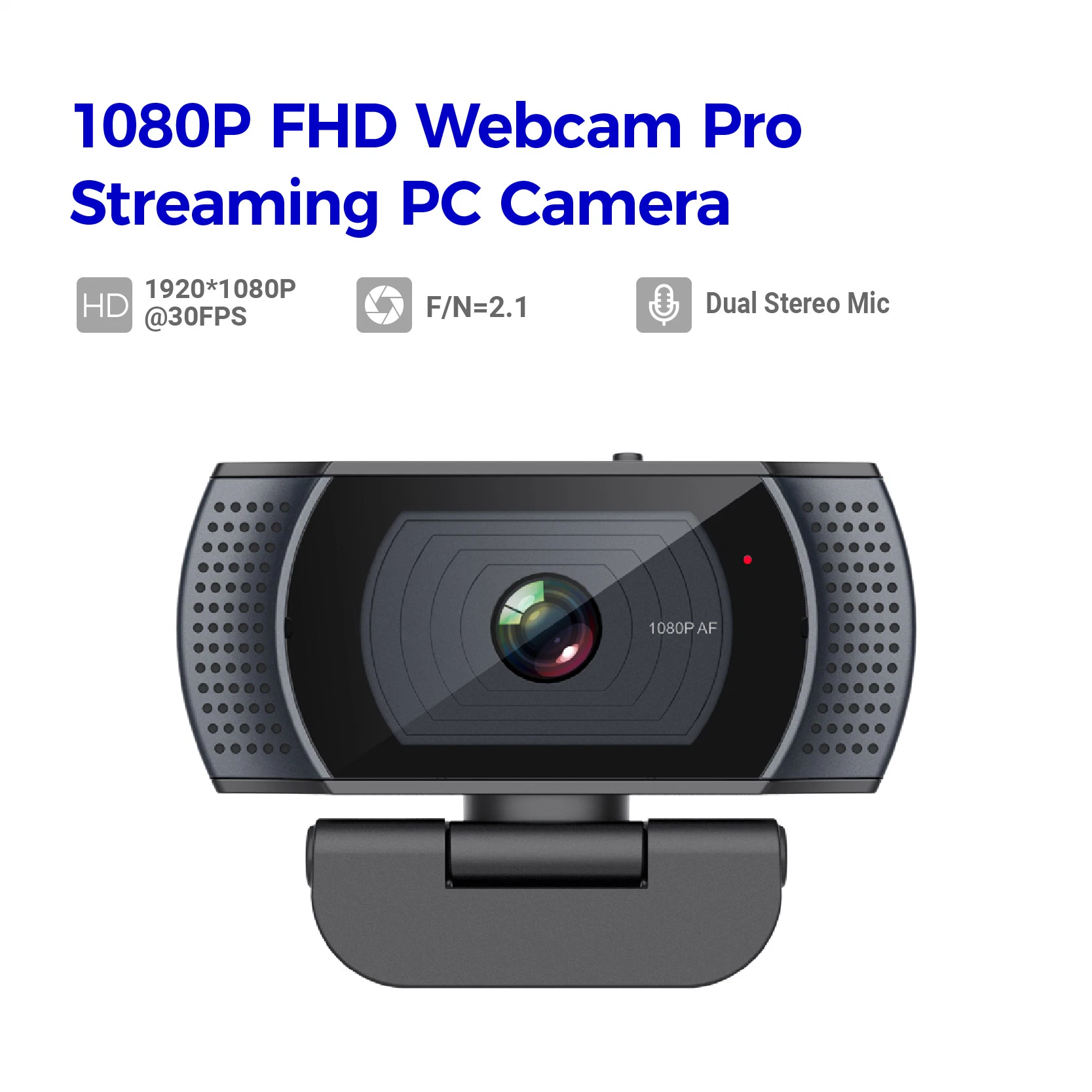 Escritorio de ordenador portátil Mac PC USB Webcam Reunión de la cámara de vídeo USB PC Camera