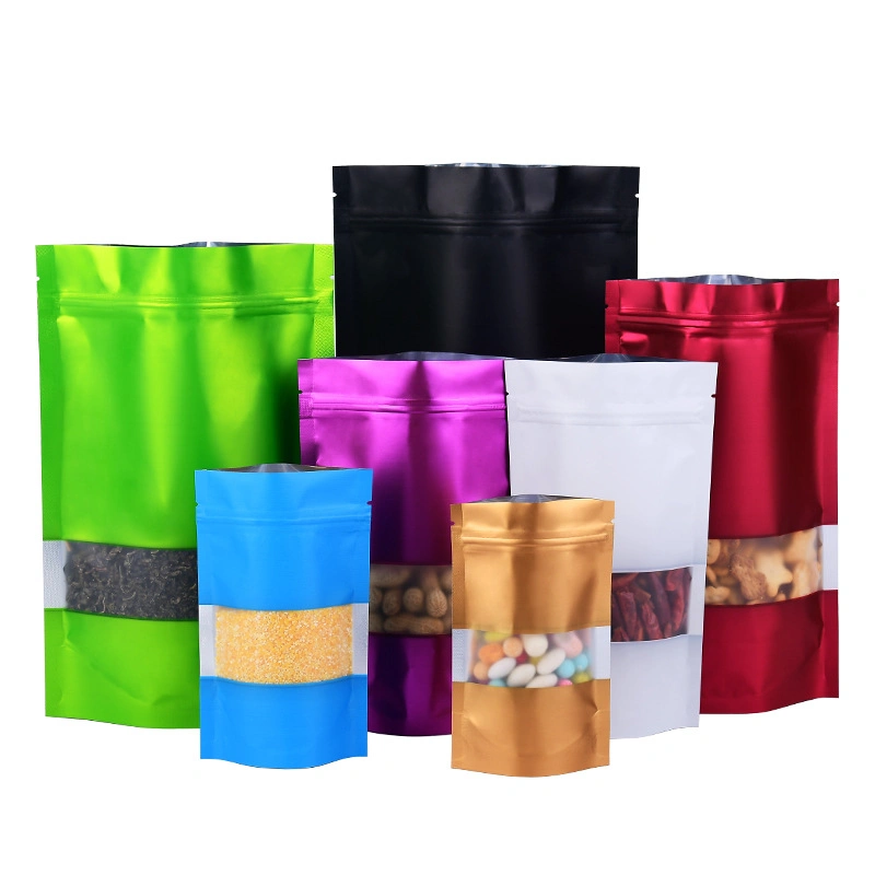 3.5g 7g 14G Wholesale Stand up Side Sealing Stock Inventory Food Packaging Paper Plastic Laminated Matte Glossy Weed Bag with Ziplock