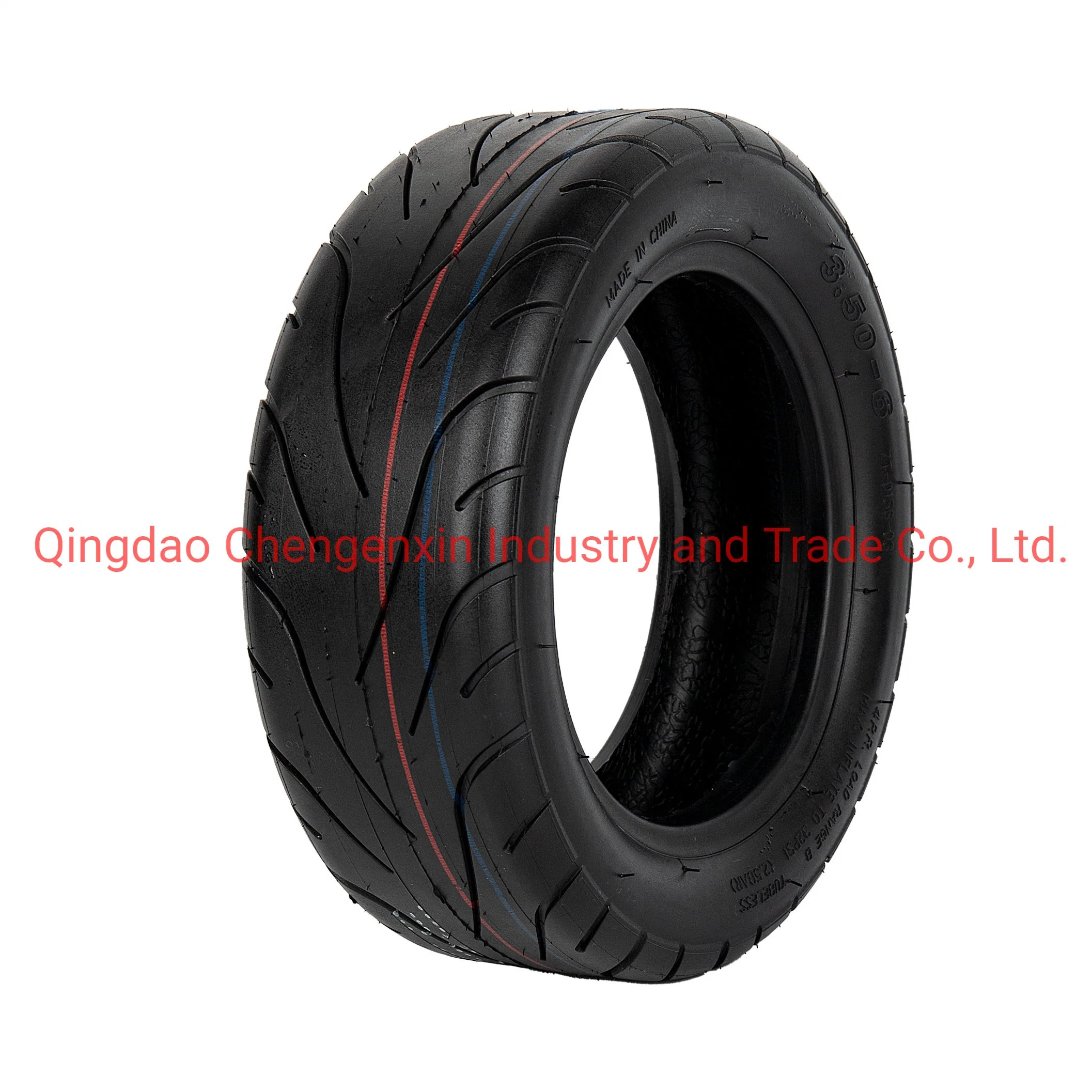 Factory Sales Motorcycle Sapre Parts Accessory Scooter Part Tubeless Tyre Motorcycle Rubber Wheels Tires for Motorbike/Electric Vehicle