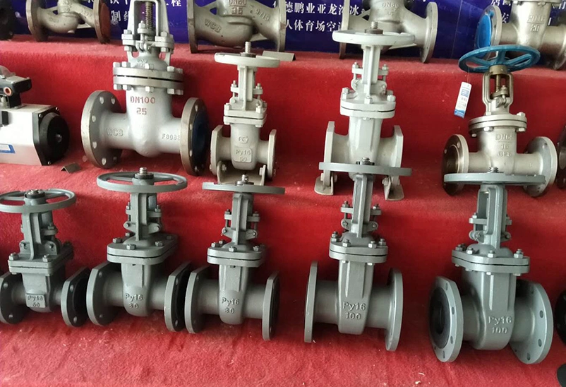 Flange End Pn16 Casting Steel Hand Operated Russia GB Standard Gate Valve