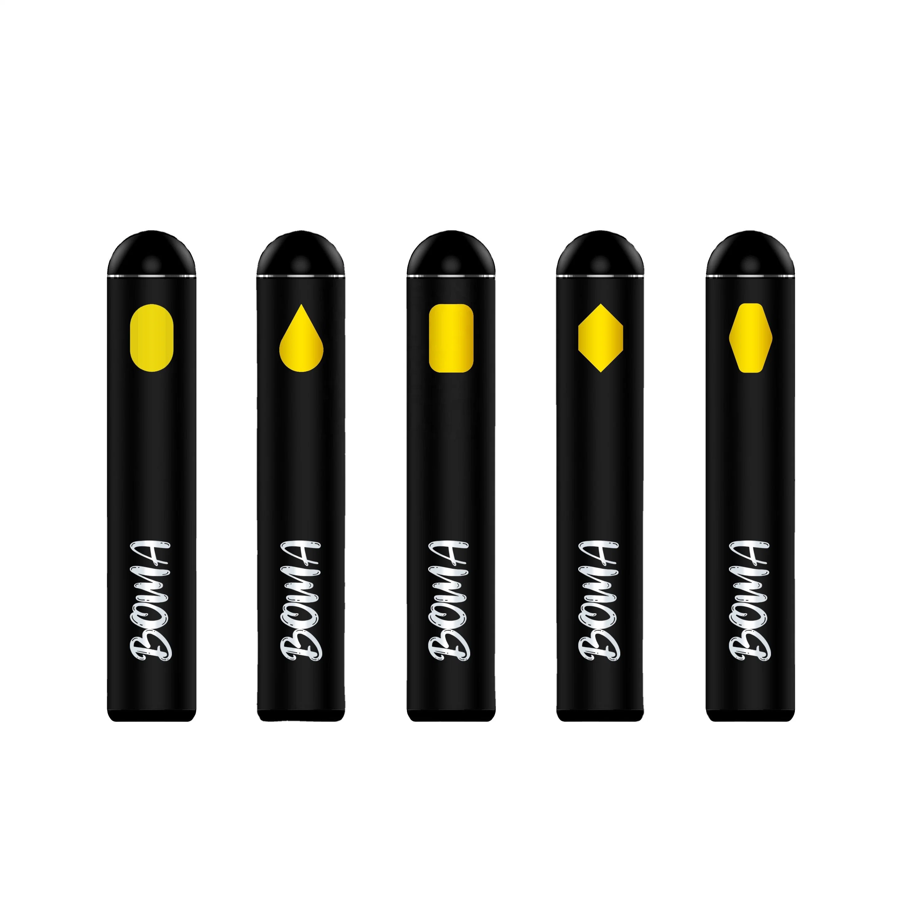 Nextvapor 2022 Venta caliente en nosotros el logotipo de personalizables solo utilice pilas recargables con cuchara de cerámica negra desechables bobina Vape Pen