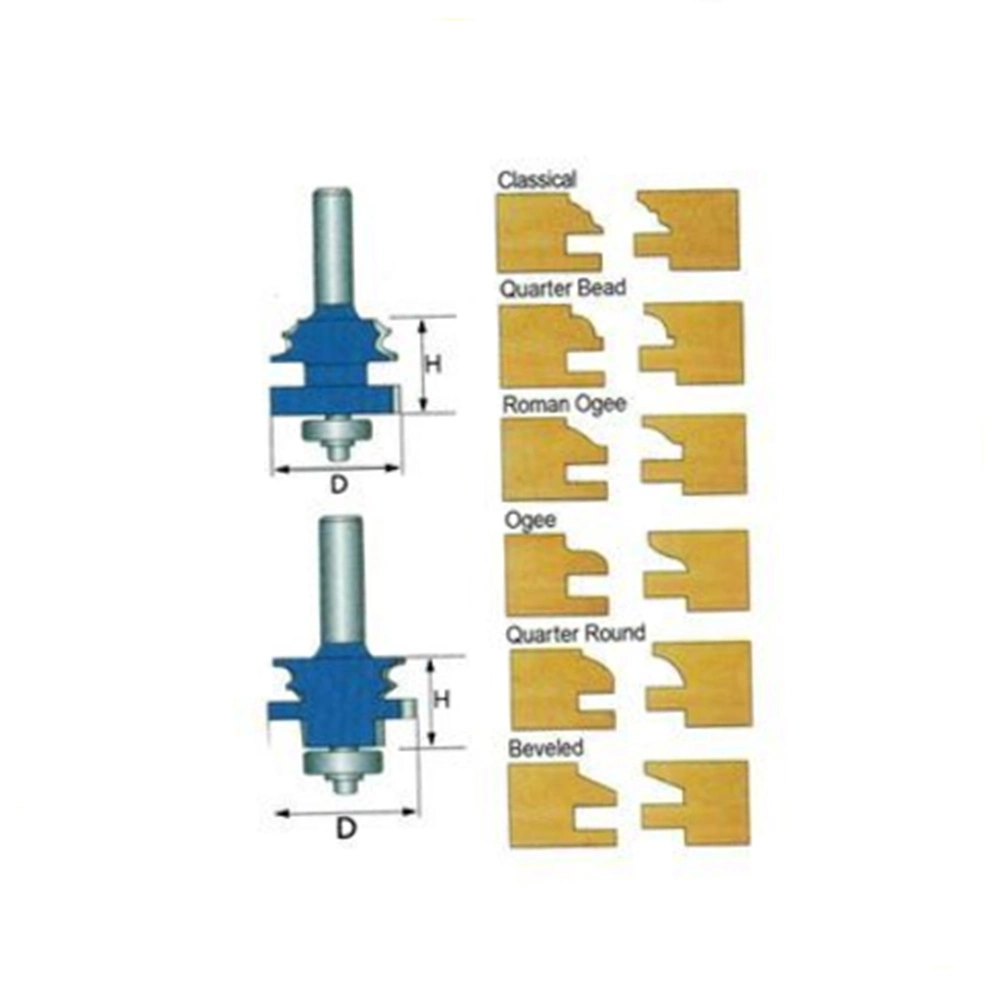 Passender Rail&amp;Stile Bits Set für Holzschnitt