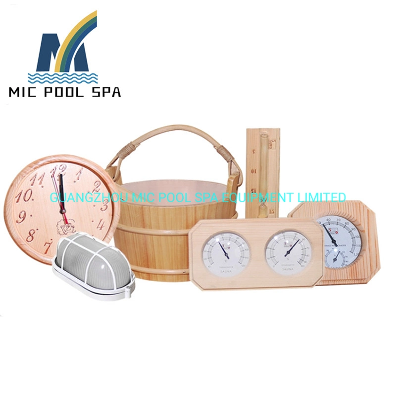 Vapor seco Sala de Sauna Sauna de madera Accesorios de spa, sauna calefacción / Non-Explosive/sauna de la luz de lámpara de madera