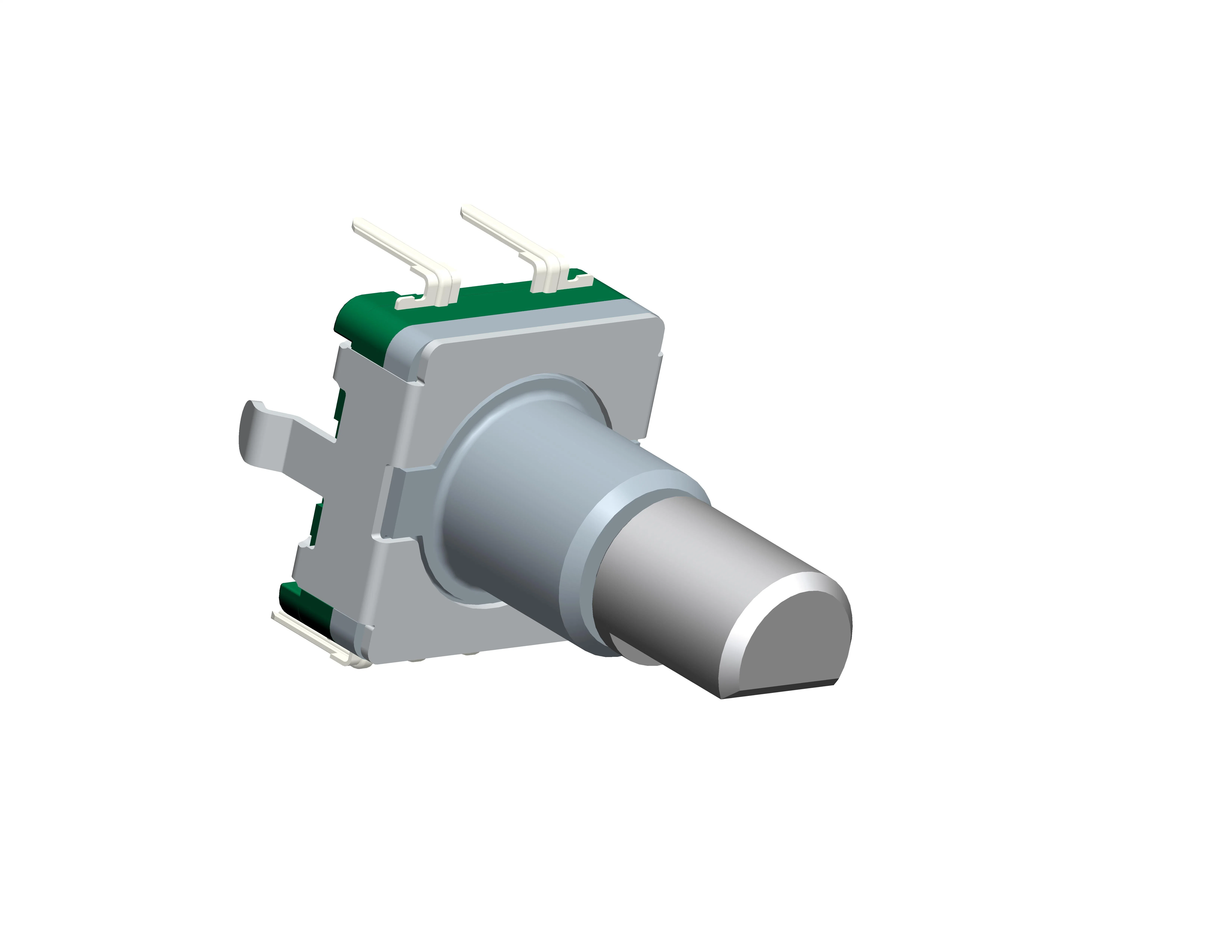 Vertical Type Ec11 Rotary Encoder 5V 10mA Metal Shaft Encoder