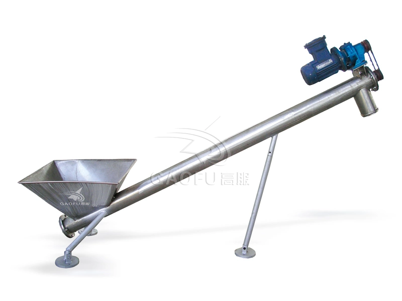 Flour Wheat Stainless Steel Screw Bulk Conveyor Feeder Machine