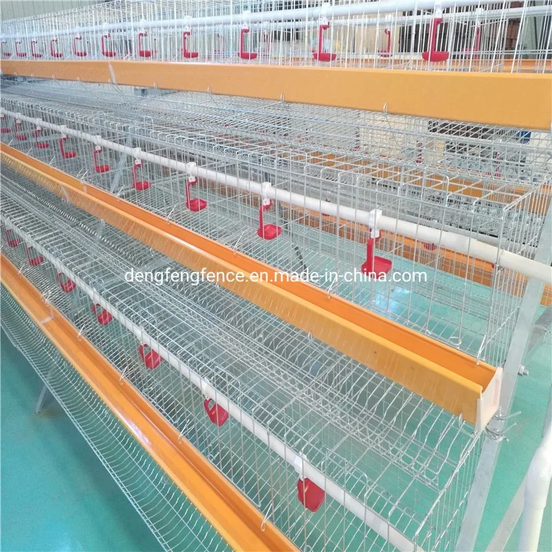 Chicken Wire Mesh a Type Egg Layer Battery Cage for Poultry Equipment