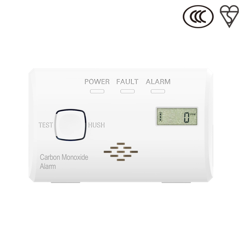 High quality/High cost performance Desk Stand Carbon Monoxide Alarm with LCD Display