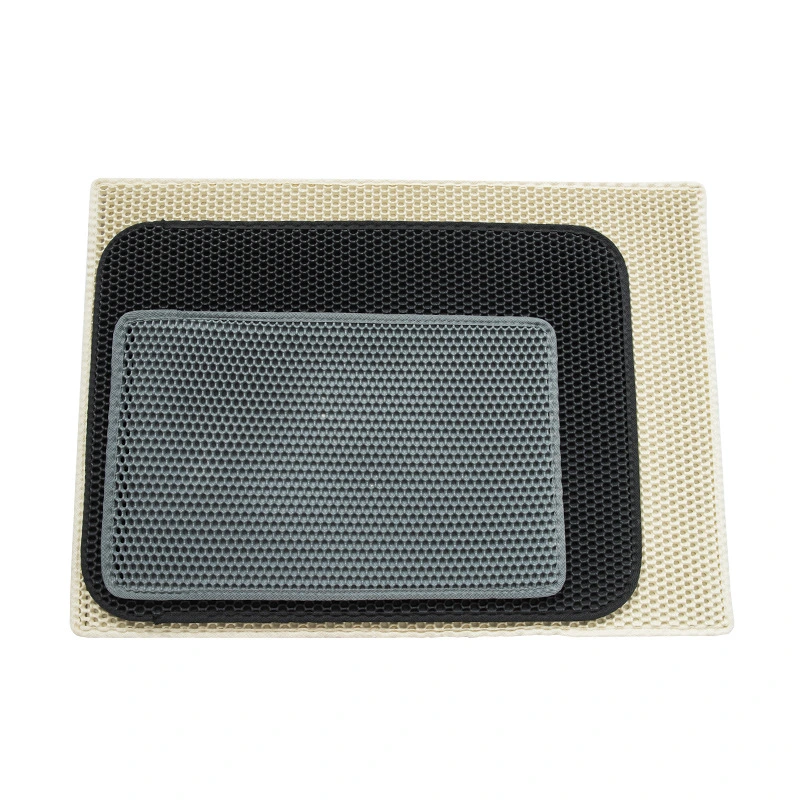 PET Cat Wurf Mat Wasserdicht EVA Double Layer Cat Wurf Trapping Pet Wurf Box Mat Clean Pad Produkte für Katzen Zubehör