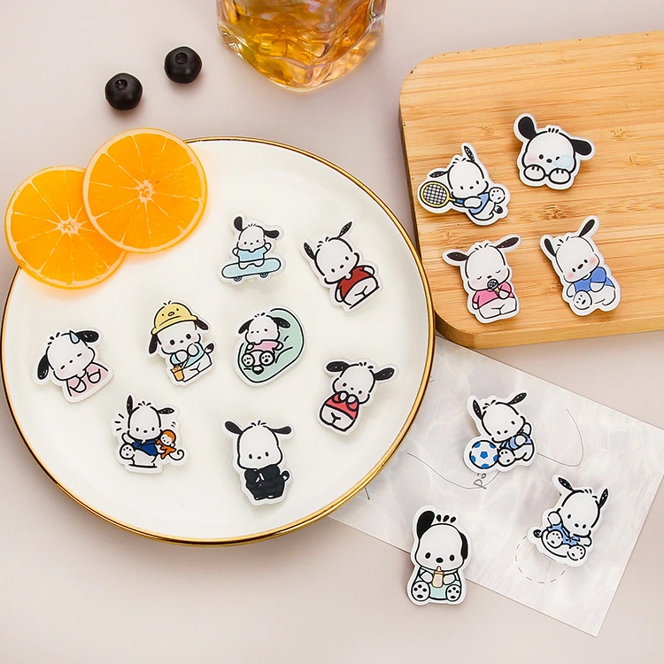 Wholesale/Supplier Cute Kids Badge Cartoon Acrylic Pacha Dog Brooch