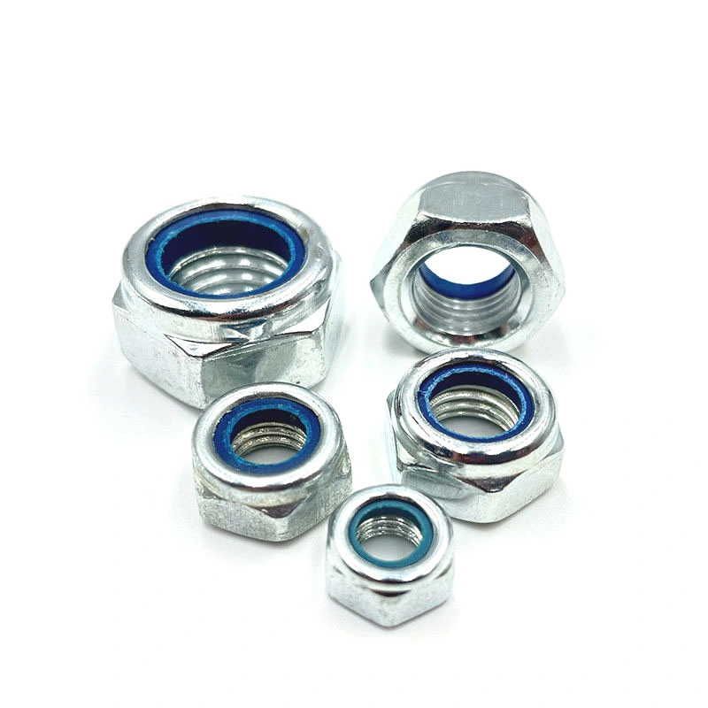 Original Factory Wholesale/Supplier Fasteners Stainless Steel Nylon Insert Hex Flange Lock Nut DIN6926