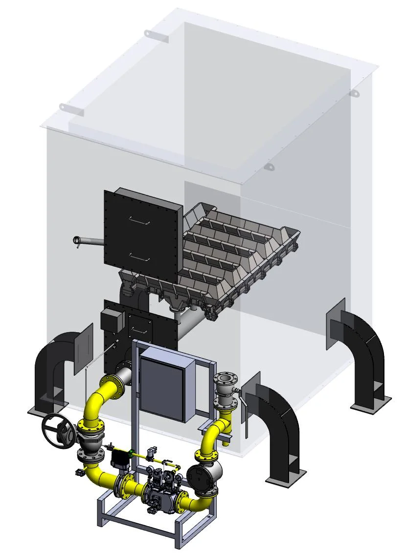 Hot Air Generator for Dyestuff Drying