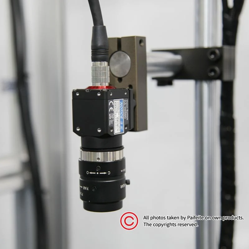 Automatischer positiv- und Negativ-Kameratest für Batterieelektrode