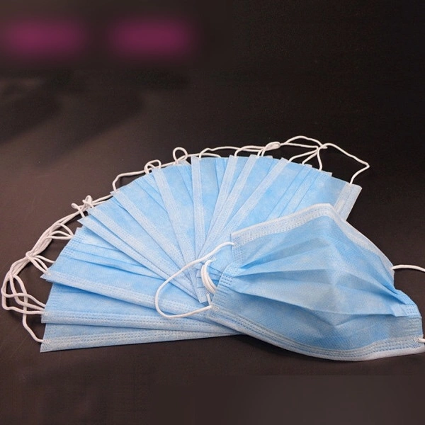 N95 FFP2 Non Woven Face Mask Elastic Earloop Round Polypropylene