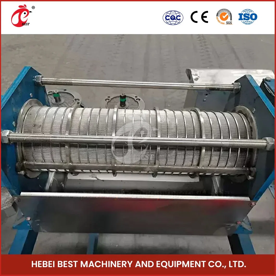 Bestchickencage Manure Drying Machine China Small Cow Manure Dryer Manufacturing Free Sample No Need Add Flocculant Electric Chicken Manure Dryer