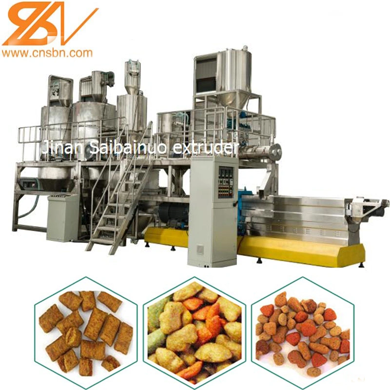 2021 New Product Kibble Dry Dog Cat Fish Pet Food Making Manufacturing Processing Machinery