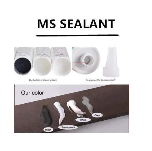 One-Component Chemical Resistant Odorless Woodworking Ms Polymer Sealant