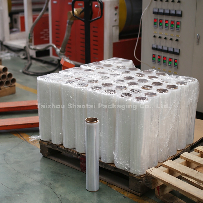 Barrier Films Factory Price Plastic Soft Transparent Hand Stretch Film Shrink Wrap Film