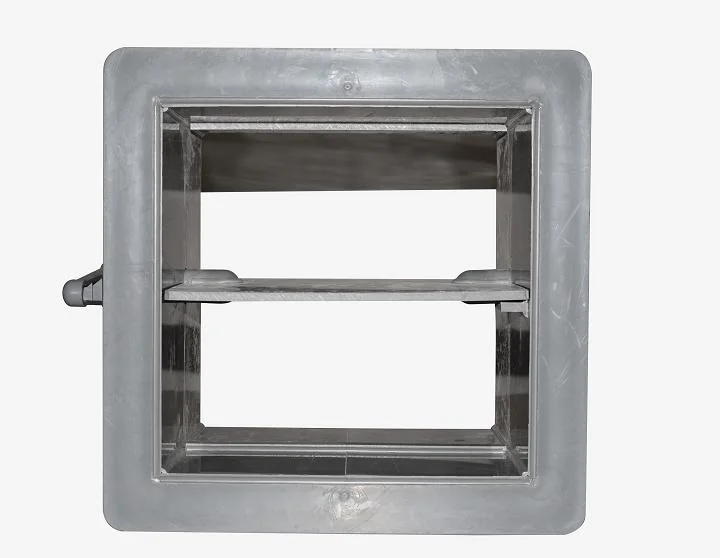 PP Manual Rectangular Air Control Butterfly Damper