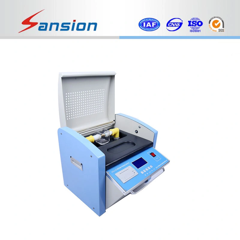 Testeur de tension de rupture d'huile de transformateur automatique IEC156 avec imprimante