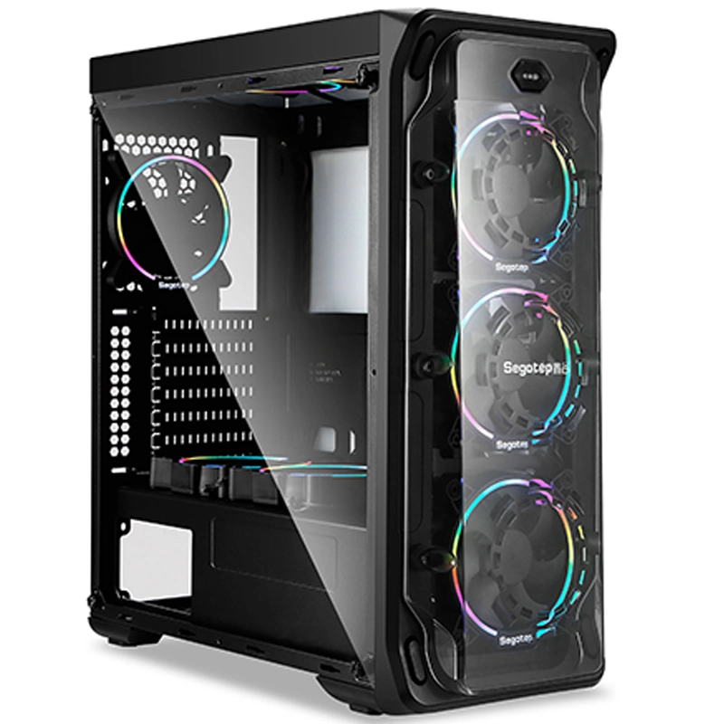 Luxii Acrylic E-ATX MID Tower Office Business Gaming Computer PC Case